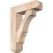 Ekena Millwork Balboa Craftsman Smooth Bracket w/ Offset Brace, Douglas Fir, 7 1/2"W x 26"D x 34"H BKT0806X26X34BOA04SDF - alternate 1